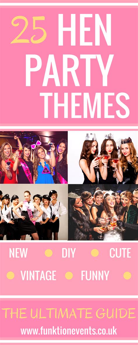 Hen Party And Hen Do Ideas For 2024 Hens Party Themes Hen Party Bachelorette Party Themes