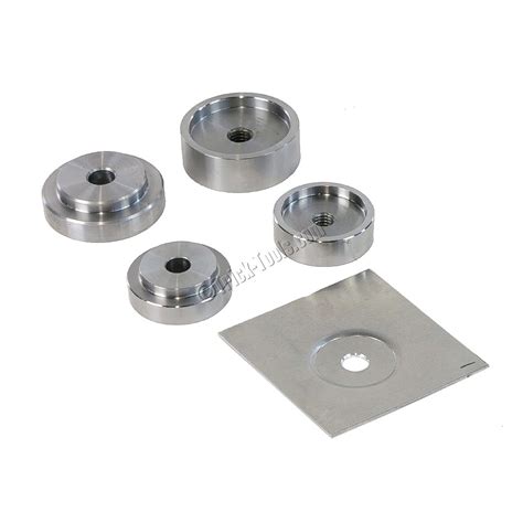 Hf Flat2 Hammerfab Large Flat Recess Dimple Die Set