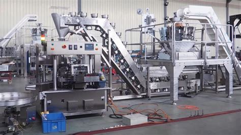 Automatic Doypack Rotary Packing Machine For Premade Doy Bags With Zipper Filling And Sealing