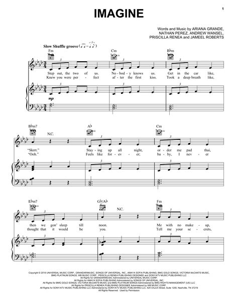 John Lennon Imagine Sheet Music Notes Chords Download Printable Piano