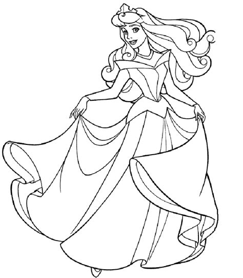 Coloring Now Blog Archive Princess Coloring Pages For Kids
