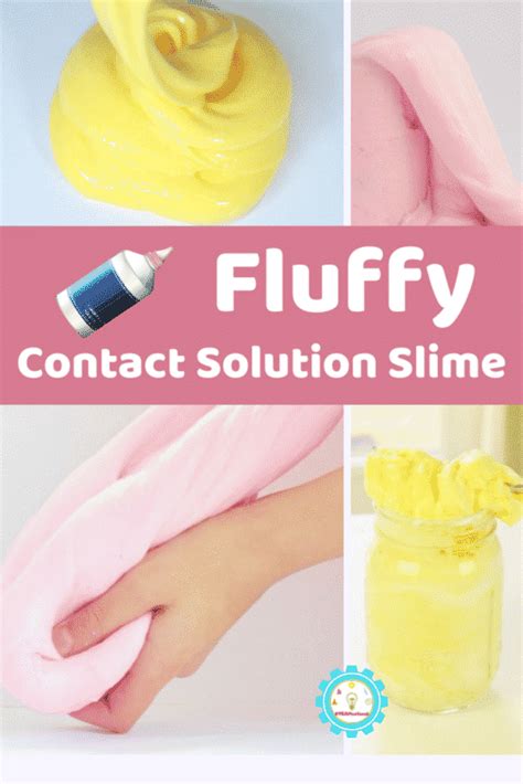 How To Make Fluffy Slime With Contact Solution