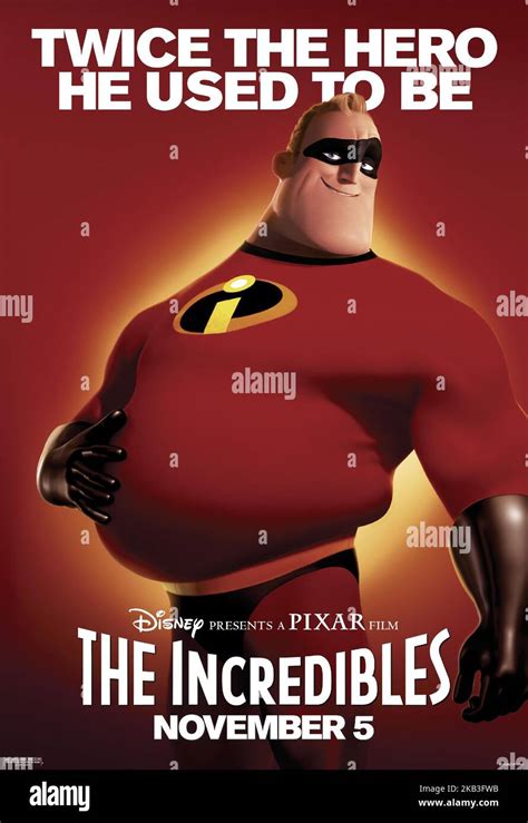 The Incredibles Bob Parr Aka Mr Incredible 2004 Stock Photo Alamy