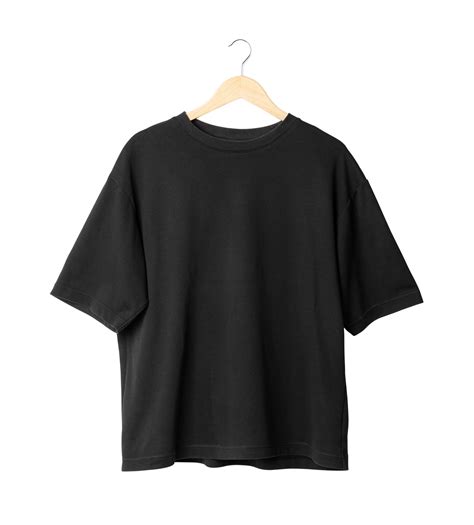 Black Oversize T Shirt Mockup Hanging Png File 8520862 Png