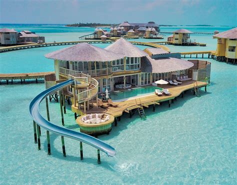 This Maldives Resort Features Villas With Their Very Own Water Slides FCD