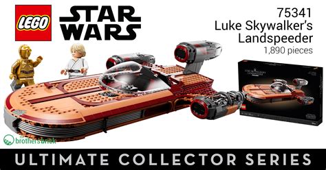 Lego Star Wars 75341 Luke Skywalkers Landspeeder Revealed As Next