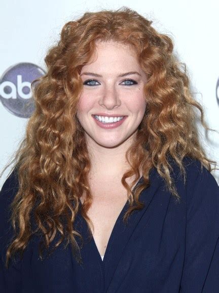Curly Hairstyles Rachelle Lefevres Red Curly Hairstyle