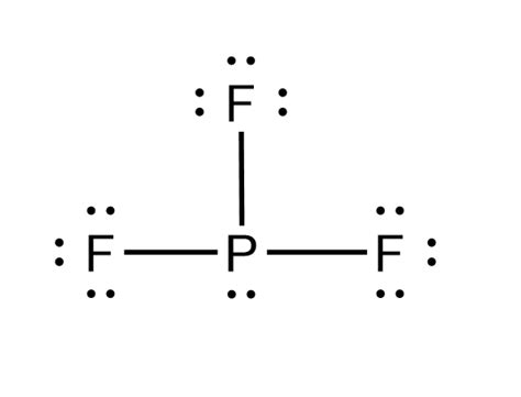 The Lewis Structure Of Phosphorus Trifluoride Shows That The Quizlet