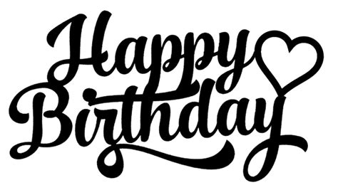 Happy Birthday Cake Topper Png Free Logo Image