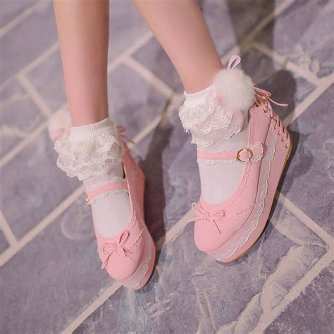 Pin By Coquettefashion On Cute Shoes With Images Kawaii Shoes Cute