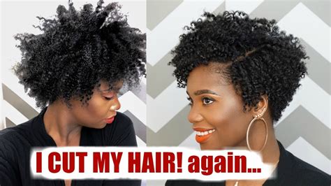 Growing your hair is not as difficult as you may have come. How to cut ️ Natural Hair into a Tapered Cut #HairCutBae ...