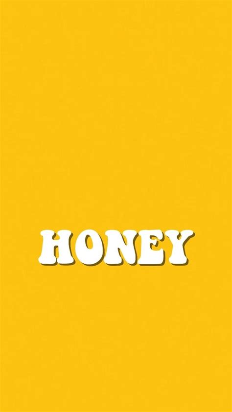 Yellow Aesthetic Honey Wallpapers Wallpaper Cave