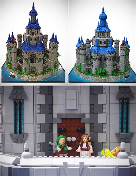 Gamer Spends Over 2 Years Building The Legend Of Zeldas Hyrule Castle