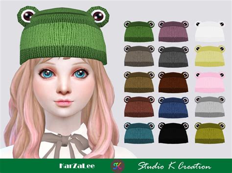 Frog Hat ザ・シムズ シムズ4カスタムコンテンツ シムズ