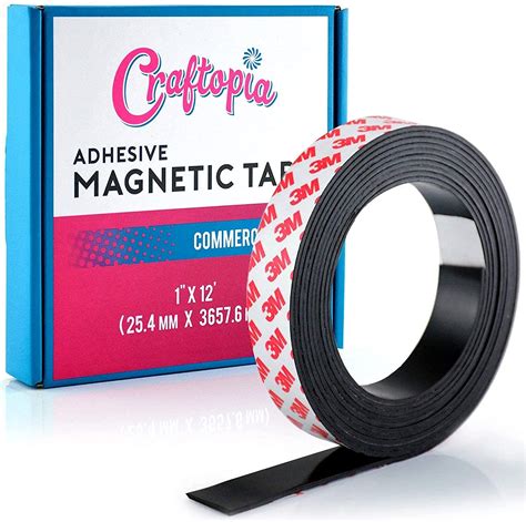 Buy Craftopia Self Adhesive Magnet Strip Cuttable Roll 1 Inch X 12