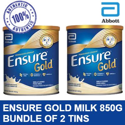 June 17, 2014 36 comments. Qoo10 - Ensure Gold Vanilla Nutrition Milk 850g X 2 tins ...