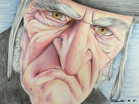 Scrooge Pencil Drawing By Billyboyuk On Deviantart