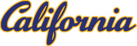 California Golden Bears Wordmark Logo Ncaa Division I A C Ncaa A C