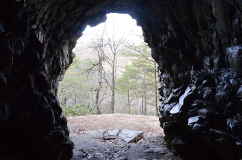 Torys Den Cave And Waterfall Hanging Rock State Park