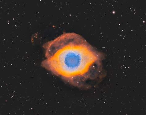 The Helix Nebula Ngc7293 Astrophotography