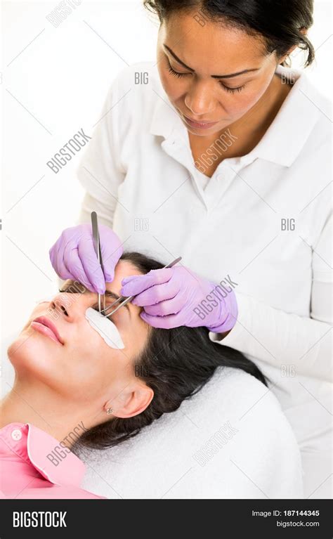 Beautician Fitting Image And Photo Free Trial Bigstock