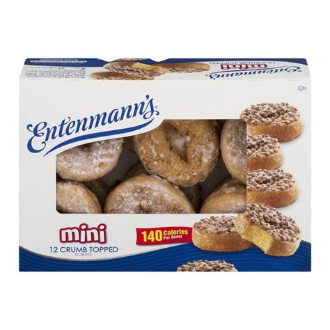 Entenmanns Mini Crumb Topped Donuts 12 Ct 13 Oz Instacart