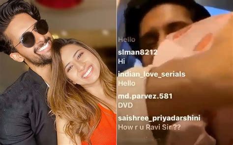 Ravi Dubey Gets Interrupted By Wife Sargun Mehta During His Instagram
