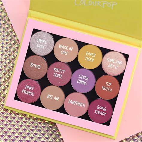🔅kimberly🔅 on instagram “colourpop singles💕 i love the build your own palette option that s so