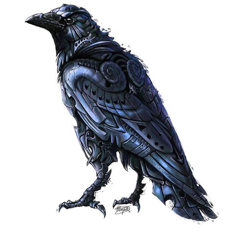 Deviser By Nauvascadevianta Raven Tattoo Raven Art Bird Art