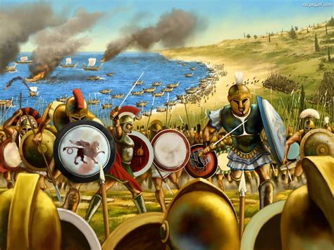 Battle Between Sparta And Athen Antiquité Grece Grece Antique