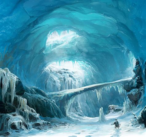 Awesome Ice Cave Wallpapers Beautiful Ice Cave 1000x940