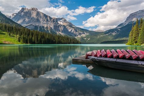 Emerald Lake Im Yoho Np Kanada Foto And Bild Natur See Landschaft