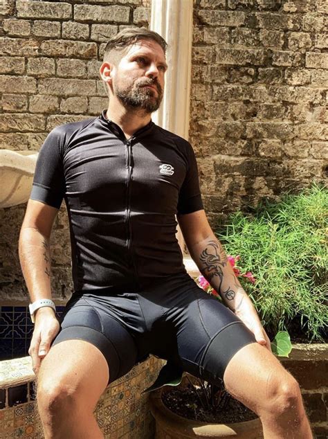 White Cycling Shorts Lycra Men Men In Tight Shorts Cycling Outfit