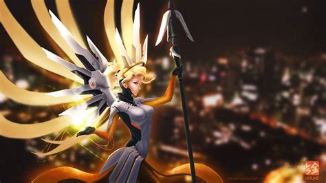 Overwatch Mercy Wallpapers Hd Wallpapers Id 18195