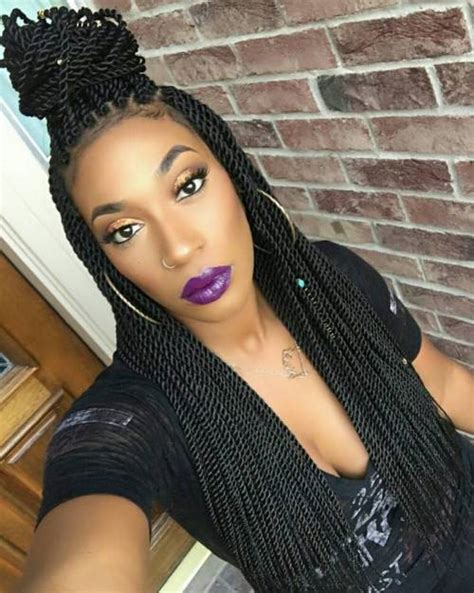 My braider was the bomb!!! 50 Thrilling Twist Braid Styles To Try This Season