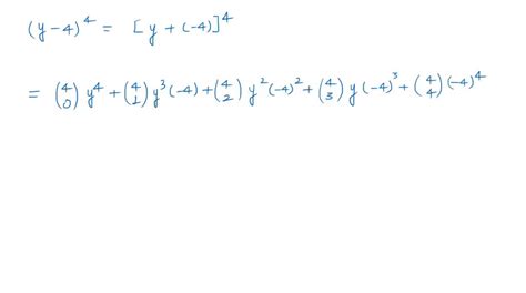 Solveduse The Binomial Theorem To Expand Each Bi