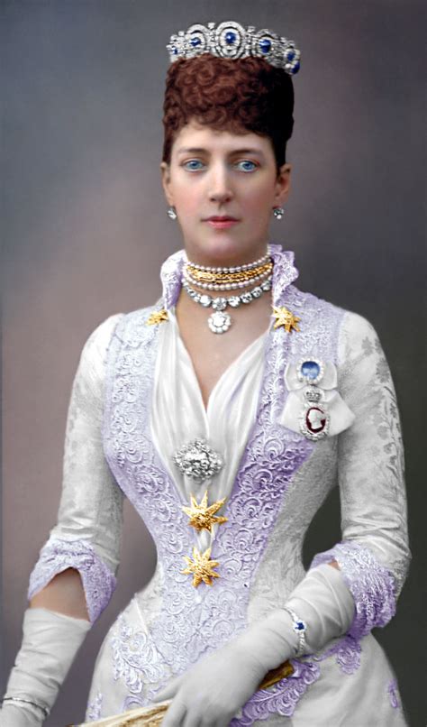 Bringing Black And White Pictures To Life Queen Alexandra Royal Jewels Princess Alexandra Of