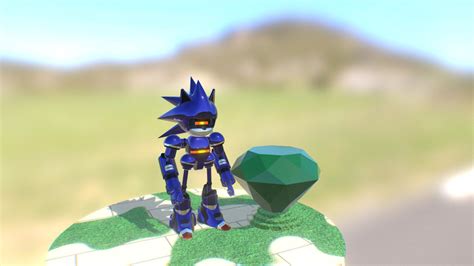 Mecha Sonic And Master Emerald 3d Model By Haughtygrayalien 7cd0b3b