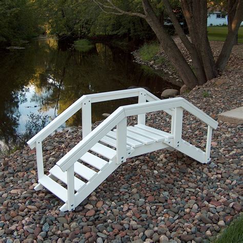 Maybe you would like to learn more about one of these? Prairie Leisure Design Decorative Garden Bridge with Posts ...