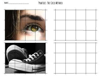 Easy Grid Drawing Worksheets At PaintingValley Com Explore Collection