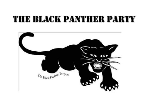 Ppt The Black Panther Party Powerpoint Presentation Free Download