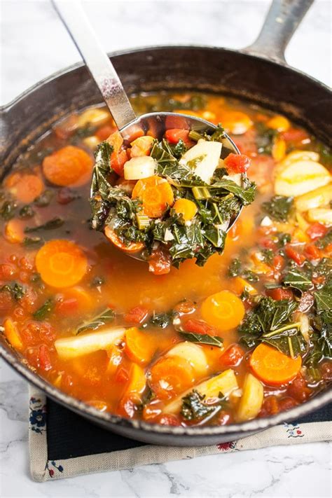 Harvest Vegetable Soup The Rustic Foodie
