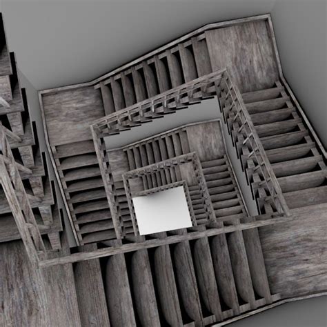 Max c4d ma 3ds obj sale. old staircase interior 3ds