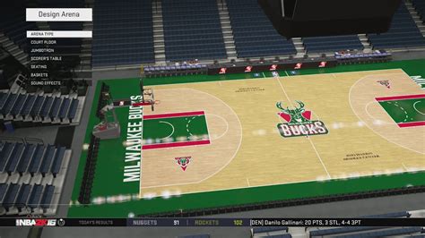 Nba eastern conference first round: NBA 2K16 Arena Creation: Milwaukee Bucks (2006-2013) BMO ...