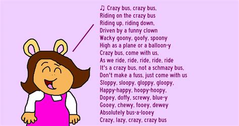 Dw Read Singing Crazy Bus By Mjegameandcomicfan89 On Deviantart