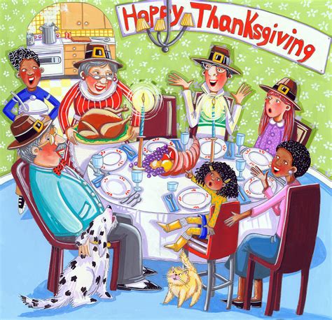 Happy Thanksgiving Painting By Ilene Richard Fine Art America