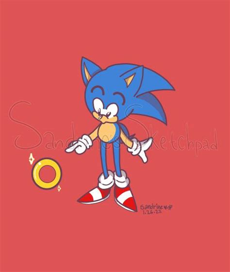 Old School Sonic By Sandrinessketchpad On Deviantart