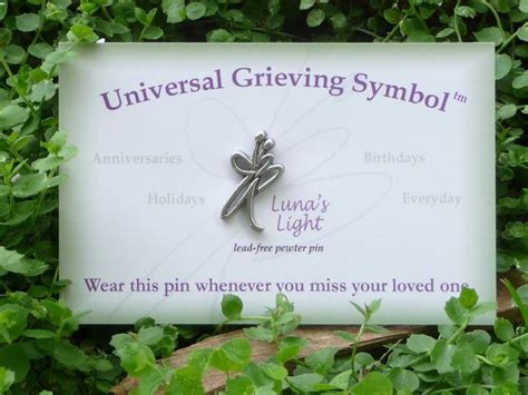 Thoughtful gifts for loss of loved one. Sympathy Pin with Grief Symbol - Express Your Feelings ...