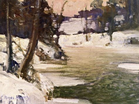 St Joe River Painting Georges Ames Aldrich Oil Paintings