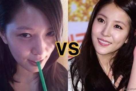 Paras 10 Artis Korea Saat Vs Tanpa Makeup Bikin Terkejut